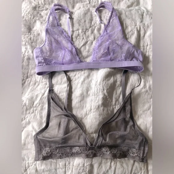 Calvin Klein sheer bralettes - medium - Picture 1 of 7